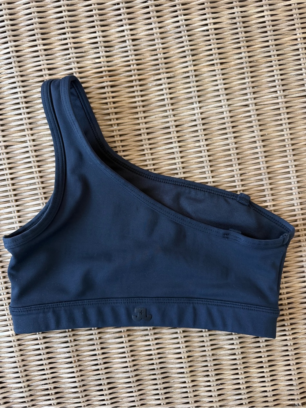 JO+JAX One-Shoulder Black Sports Bralette Size Adult XS